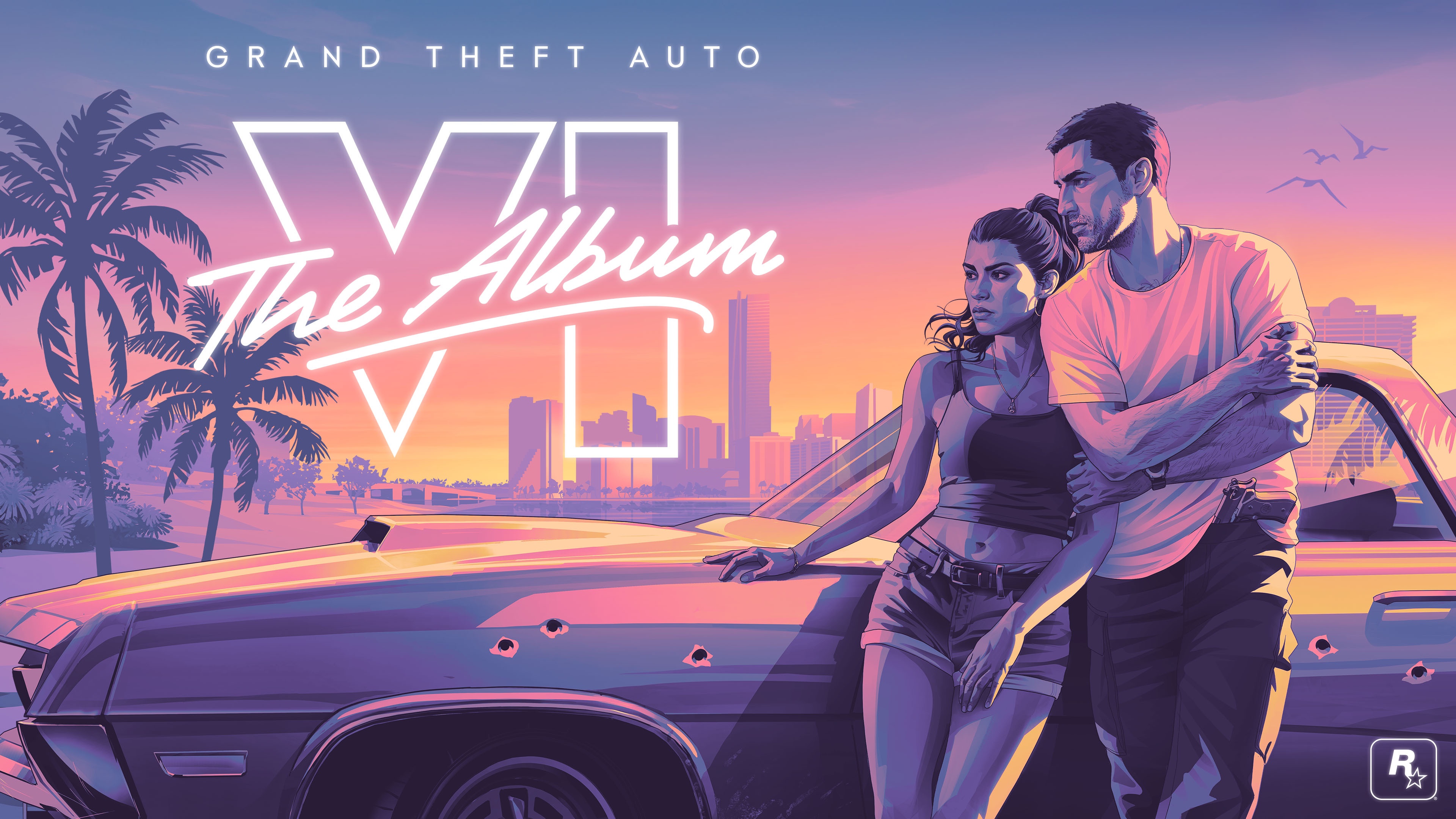 La pochette de Grand Theft Auto VI: The Album