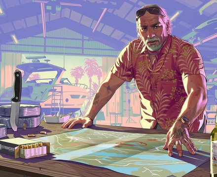 Brian Heder : artwork officiel de GTA 6