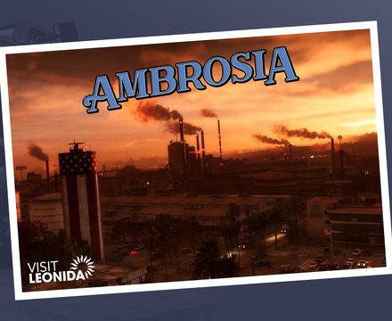 Carte postale : Ambrosia, artwork officiel de GTA 6