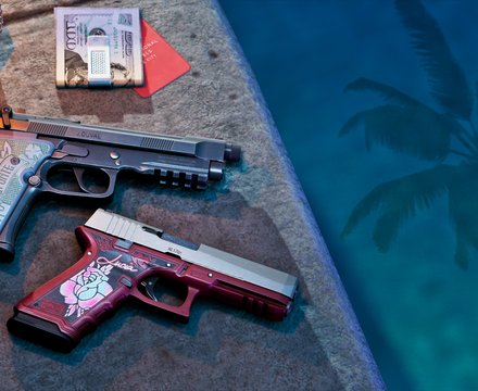 Les variantes d'armes : image officielle de GTA 6 n°1