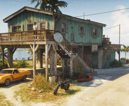 Les véhicules de la planque : image officielle de GTA 6 n°1