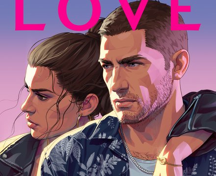 La couverture de LOVE : image officielle de GTA 6 n°1