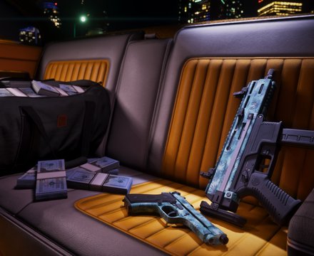 Le motif d'arme Vice City : image officielle de GTA 6 n°1