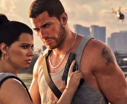 Jason et Lucia : screenshot officiel de GTA 6 n°1