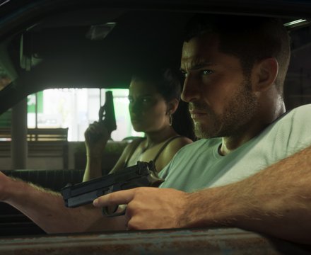 Jason et Lucia : screenshot officiel de GTA 6 n°6