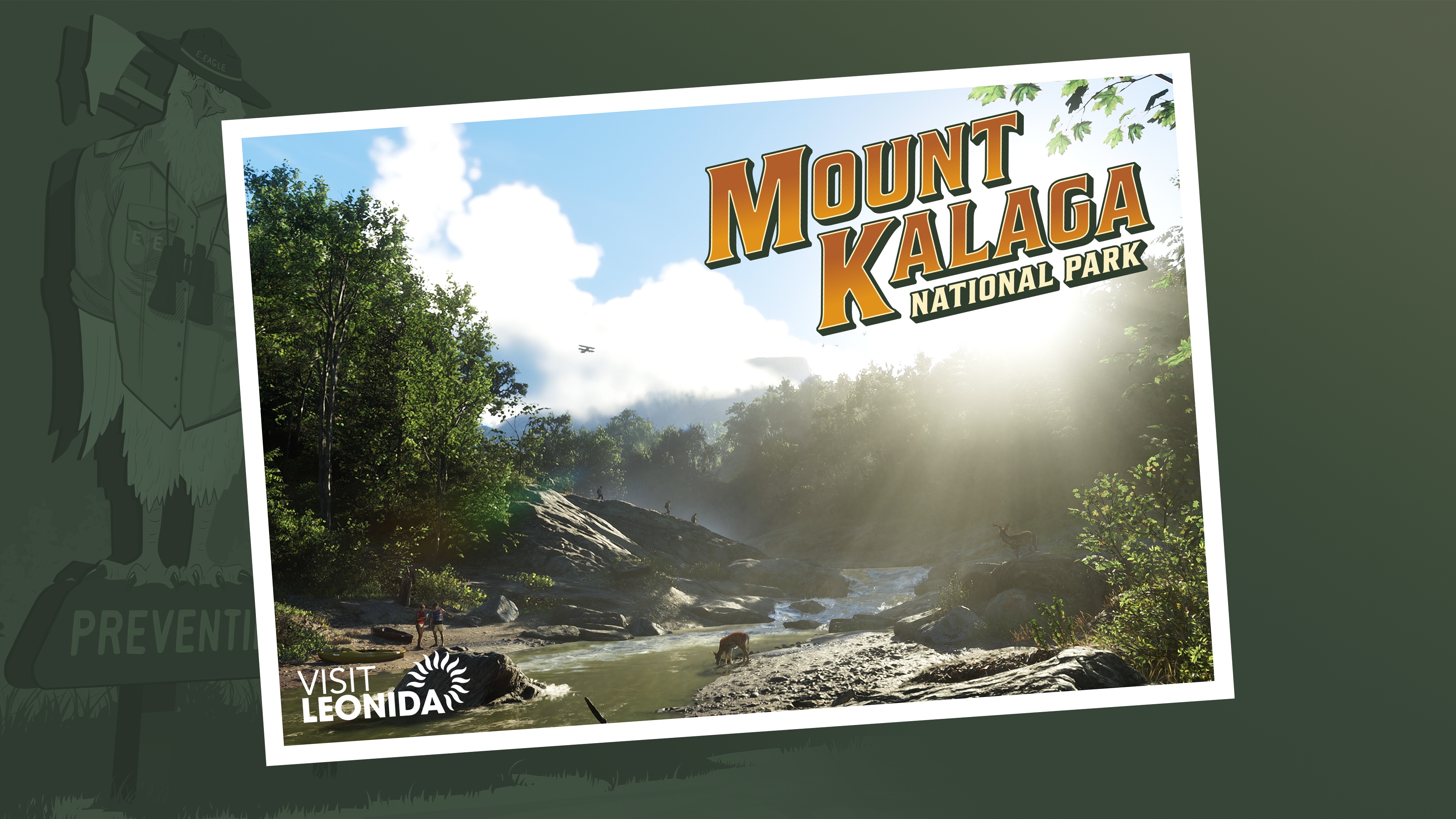 Illustration officielle du parc national du Mont Kalaga